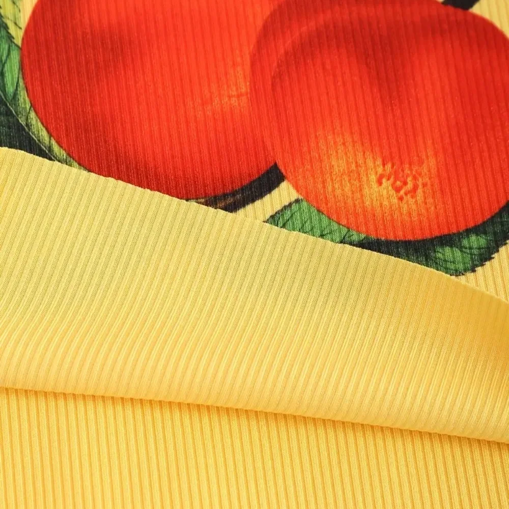 Sexy Yellow Tee Top - Picture 3 of 4